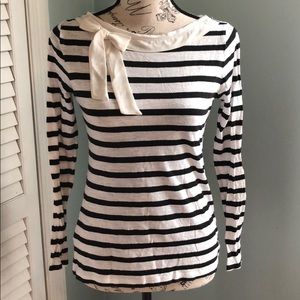 Loft Small Petite Long Sleeve with Bow